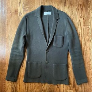 Everlane Knit Cardigan Blazer Men’s XS